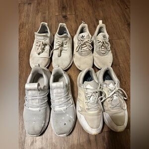 Bundle Of 4 Men’s Adidas Shoes (Size 9) (Used - Sold As Is) 👟